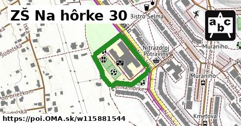 ZŠ Na hôrke 30