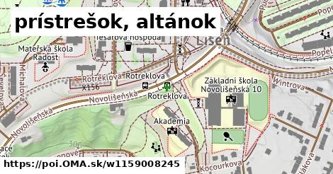 prístrešok, altánok