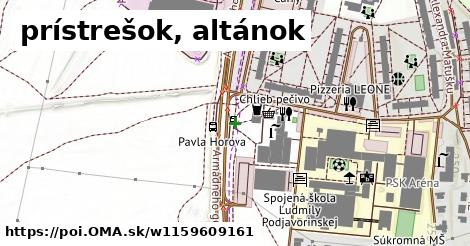 prístrešok, altánok