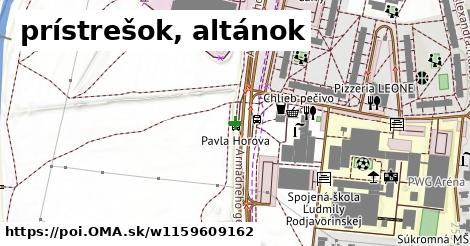 prístrešok, altánok