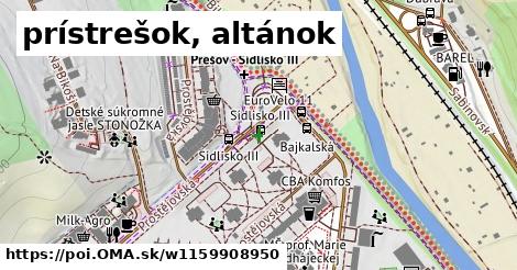 prístrešok, altánok