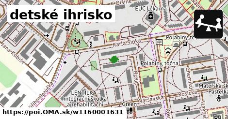 detské ihrisko