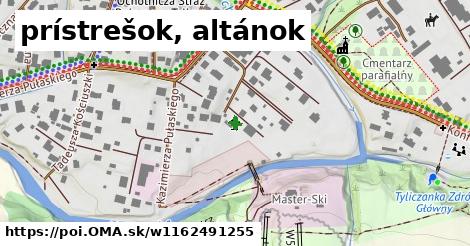 prístrešok, altánok