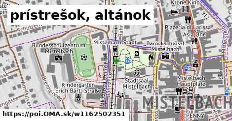 prístrešok, altánok