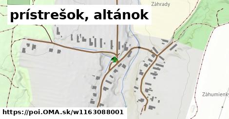 prístrešok, altánok