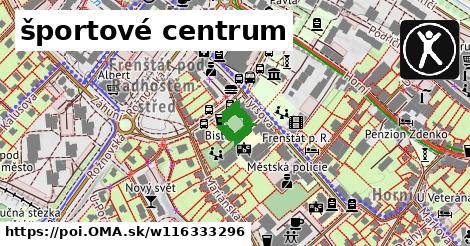 športové centrum