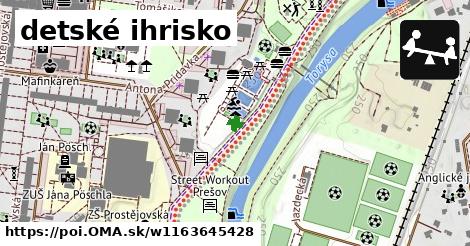 detské ihrisko