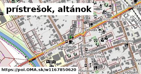 prístrešok, altánok