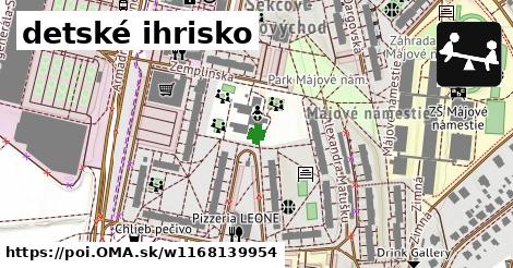 detské ihrisko