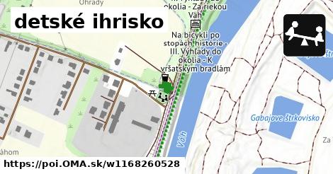 detské ihrisko