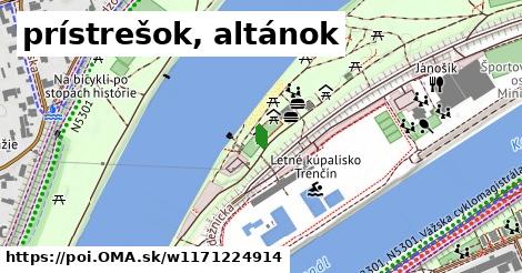 prístrešok, altánok