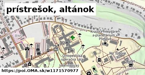 prístrešok, altánok