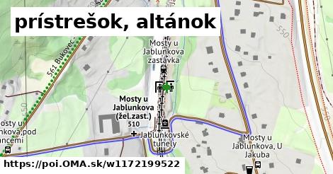 prístrešok, altánok