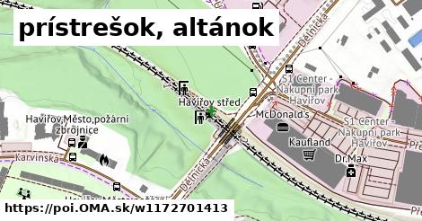 prístrešok, altánok