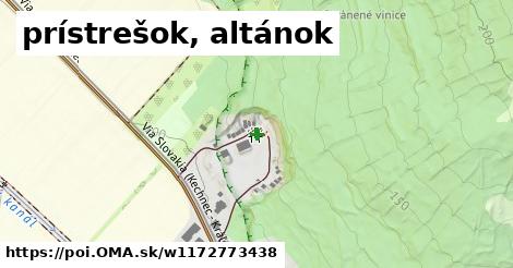 prístrešok, altánok