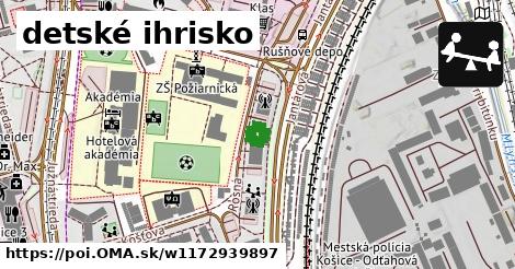 detské ihrisko