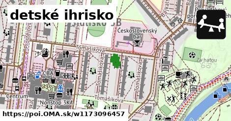 detské ihrisko