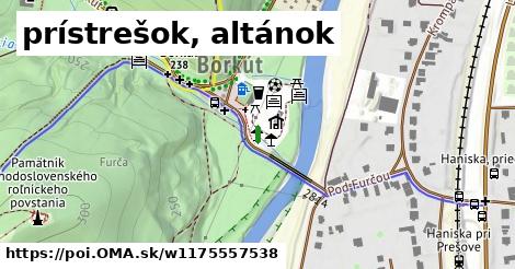 prístrešok, altánok