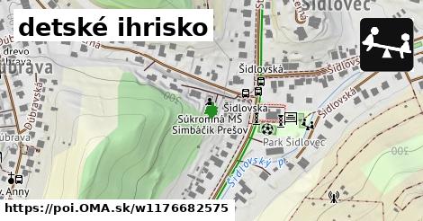 detské ihrisko