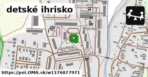 detské ihrisko