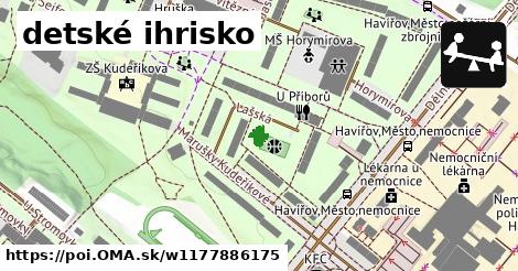 detské ihrisko