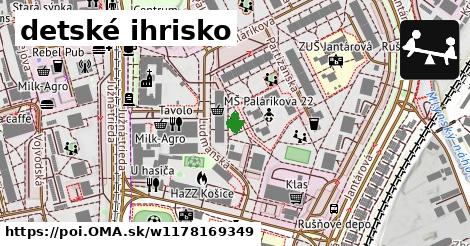 detské ihrisko