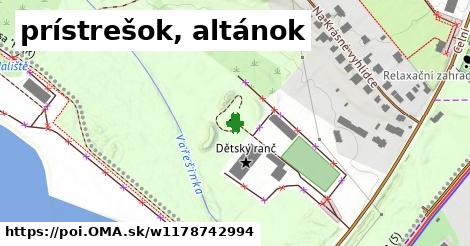 prístrešok, altánok