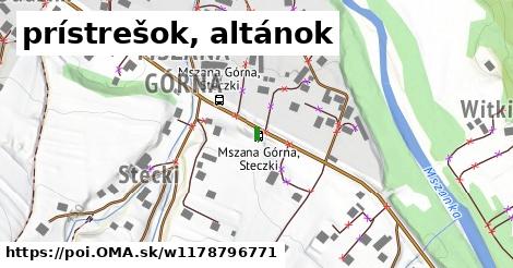 prístrešok, altánok