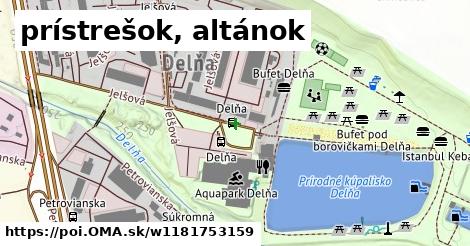 prístrešok, altánok