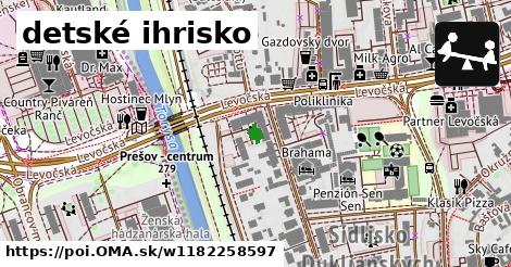 detské ihrisko