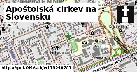 Apoštolská cirkev na Slovensku