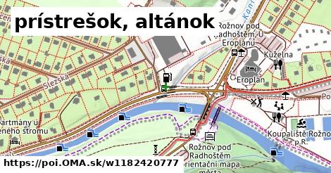 prístrešok, altánok