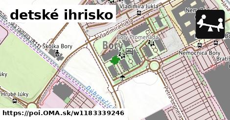 detské ihrisko