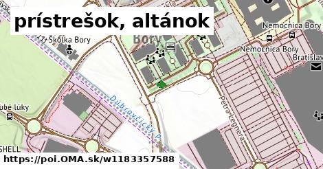 prístrešok, altánok