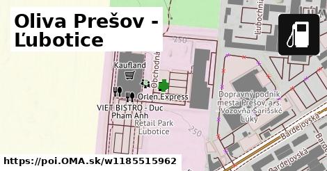 Oliva Prešov - Ľubotice