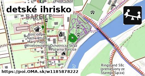 detské ihrisko