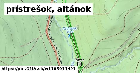 prístrešok, altánok