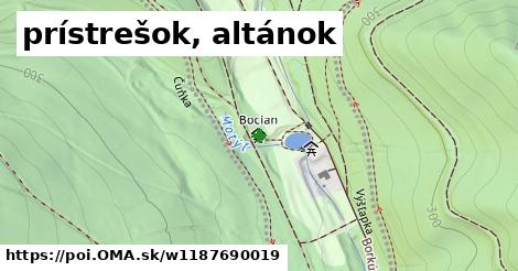 prístrešok, altánok