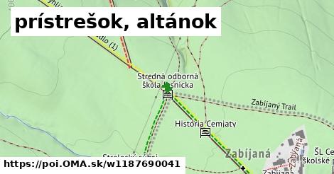 prístrešok, altánok