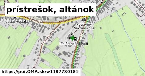 prístrešok, altánok