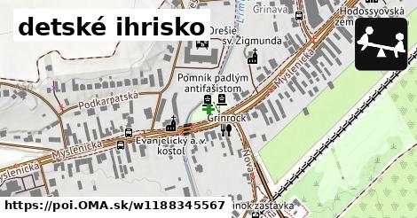 detské ihrisko