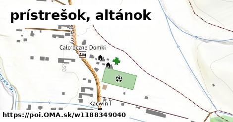 prístrešok, altánok