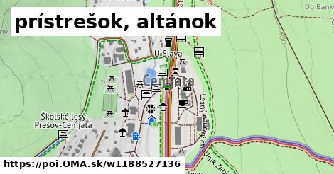 prístrešok, altánok