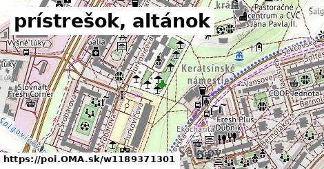 prístrešok, altánok