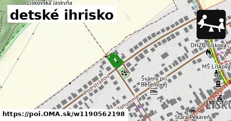 detské ihrisko