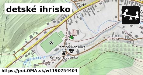 detské ihrisko