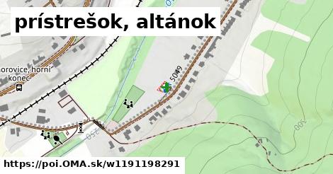 prístrešok, altánok