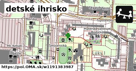 detské ihrisko