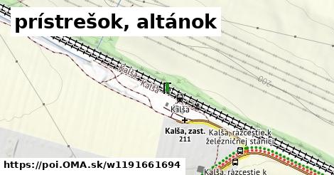 prístrešok, altánok