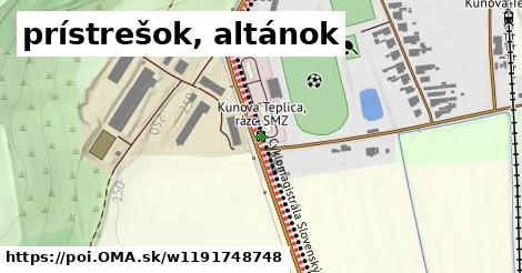 prístrešok, altánok